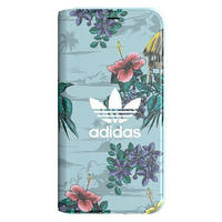 Adidas Booklet Case Floral iPhone X / XS gray / gray 30927