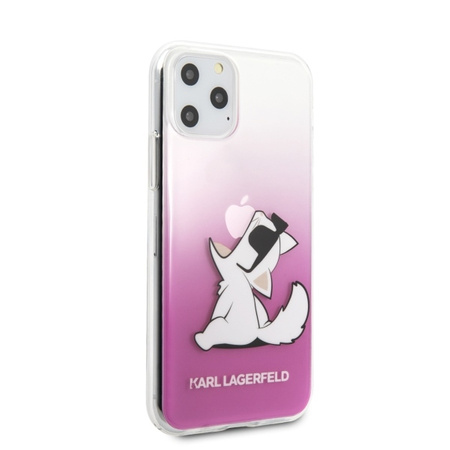 Karl Lagerfeld Choupette Fun Sunglasses - Etui iPhone 11 Pro (różowy)