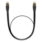 Baseus fast RJ45 cat. network cable. 7 10Gbps 0.5m flat black