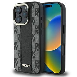 DKNY DKHMP16XPCPVSLK iPhone 16 Pro Max 6.9" czarny/black hardcase Checkered Pattern Magsafe