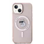 Karl Lagerfeld KLHMN61HFCCNOP iPhone 11 / Xr 6.1" różowy/pink hardcase IML Choupette MagSafe