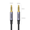 Ugreen cable AUX mini jack 3.5mm cable (male) - 3.5mm mini jack (male) 3m black (AV183)