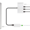 Moshi USB-C to Gigabit Ethernet Adapter - Aluminiowa przejściówka z USB-C na Gigabit Ethernet (srebrny)