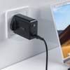 Acefast GaN charger (UK plug) 2x USB Type C 50W, Power Delivery, PPS, Q3 3.0, AFC, FCP (A32 UK)