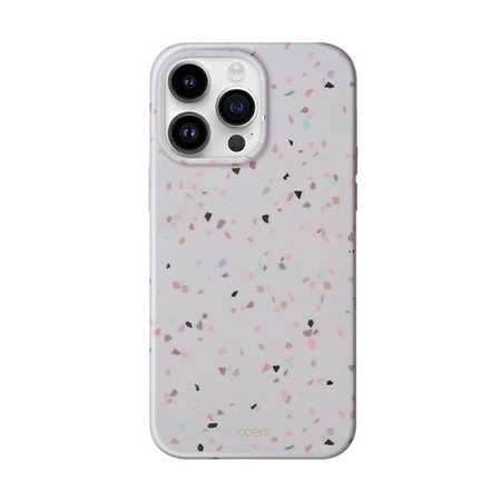 UNIQ etui Coehl Terrazzo iPhone 14 Pro 6,1" piaskowy/sandstone