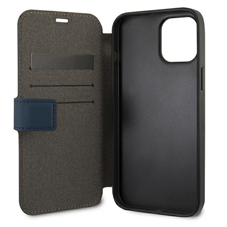 US Polo USFLBKP12LPUGFLNV iPhone 12 Pro Max 6,7" granatowy/navy book Polo Embroidery Collection