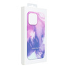 Leather Mag Cover kompatybilne z MagSafe do IPHONE 13 PRO purple splash