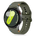 Pasek Tech-Protect Silicone Sport na Samsung Galaxy Watch 4 / 5 / 5 Pro / 6 / 7 / FE - zielony