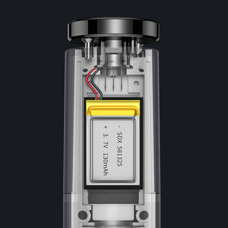 Baseus bezustnikowy cyfrowy elektroniczny alkomat z LCD czarny (CRCX-01)