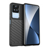 Thunder Case Hülle für Xiaomi Poco F4 5G Silikon Armor Case schwarz