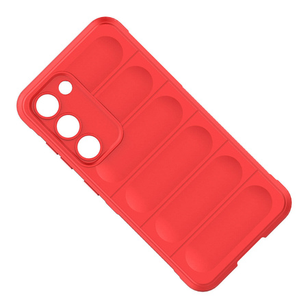 Magic Shield Case for Samsung Galaxy S23+ flexible armored cover red