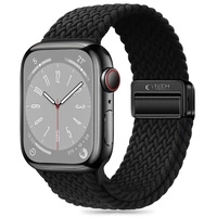 Pasek Tech-Protect Nylonmag do Apple Watch 4 / 5 / 6 / 7 / 8 / 9 / SE / Ultra 1 / 2 (42 / 44 / 45 / 49 MM) - czarny