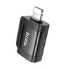 HOCO adapter OTG Lightning (męski) do USB A (żeński) UA31A czarny