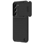 Nillkin Textured S Case für Samsung Galaxy S23, gepanzerte Hülle mit Kameraabdeckung, schwarz