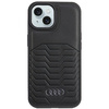 Audi Synthetic Leather MagSafe iPhone 15 Plus / 14 Plus 6.7" czarny/black hardcase AU-TPUPCMIP15M-GT/D3-BK