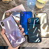 Etui 3D Lustro Mirror Obudowa Diamond Stone SAMSUNG GALAXY S10 srebrne