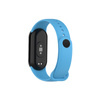 Pasek Silikonowy Mi Band 8 / M8 (11), BLUE / NIEBIESKi