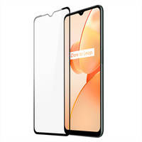 Dux Ducis 9D Tempered Glass 9H Durable Full Screen Tempered Glass mit Realme C31 Rahmen schwarz (case friendly)