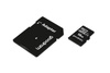 Goodram Microcard 16 GB karta pamięci micro SD HC UHS-I class 10, adapter SD (M1AA-0160R12)