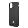 Etui BMW BMHCN61RSWPK iPhone 11 6,1" czarny/black hardcase Leather Perforate