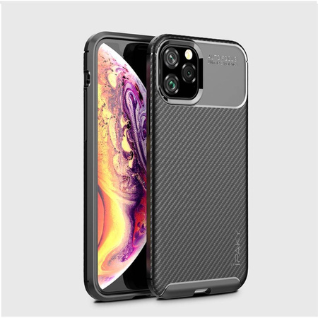 Case IPHONE 11 Armored Shockproof Carbon Fiber black