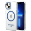 Guess Metal Outline Magsafe - Etui iPhone 14 Plus (przezroczysty)