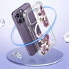 Etui IPHONE 13 PRO MAX Tech-Protect MagMood MagSafe White Daisy transparentne