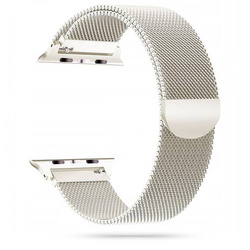 Strap for APPLE WATCH 4 / 5 / 6 / 7 / 8 / SE / ULTRA (42 / 44 / 45 / 49 MM) Tech-Protect Milaneseband Starlight