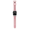 Universal Strap APPLE WATCH 1 / 2 / 3 / 4 / 5 / 6 / 7 / 8 / SE / ULTRA (42 / 44 / 45 / 49 MM) Hello Kitty Strap Silicone Kitty Head (HKAWLSCHBLP) pink