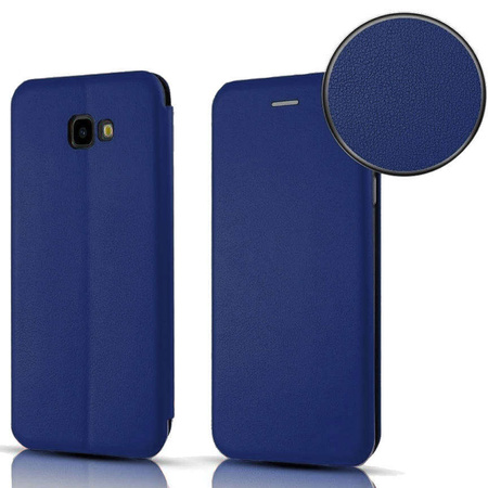 Case XIAOMI REDMI NOTE 11 PRO 5G Leatherette Wallet Flip Elegance Magnetic navy blue