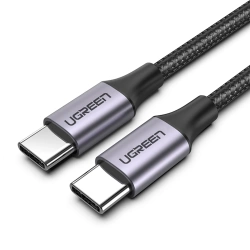 Kabel USB-C do USB-C 3.1 PD UGREEN Power Delivery 60W 1,5m (czarny)