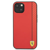 Ferrari FESAXHCP13SRE iPhone 13 mini 5,4" czerwony/red hardcase On Track Carbon Stripe