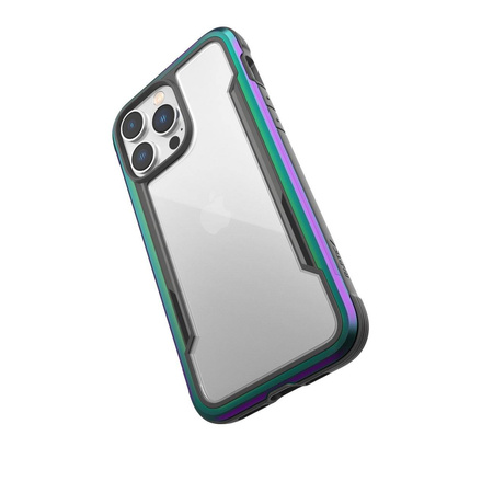 Raptic X-Doria Shield Case für iPhone 14 Pro Max gepanzerte opale Hülle