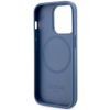 Guess GUHMP14LP4RPSB iPhone 14 Pro 6,1" blau/blaues Hardcase 4G bedruckte Streifen MagSafe