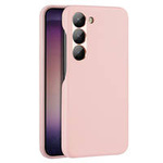 Dux Ducis Grit case for Samsung Galaxy S23 elegant cover made of artificial leather MagSafe pink