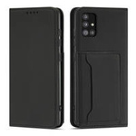 Magnetkartenetui für Xiaomi Redmi Note 11 Pro Pouch Wallet Card Holder Schwarz