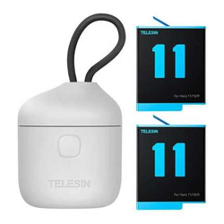 Telesin 3-slot waterproof charger Allin box + 2 batteries for GoPro Hero 11 / 10 / 9