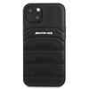 AMG AMHCP13SGSEBK iPhone 13 mini 5,4" czarny/black hardcase Leather Debossed Lines