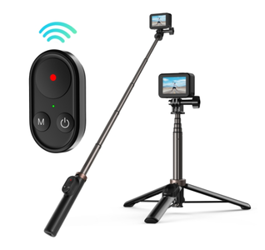 Selfie stick Telesin for sport cameras with BT remote controller (TE-RCSS-001)