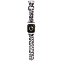 Hello Kitty Silicone Heads & Stripes Strap for Apple Watch 38/40/41mm - Black