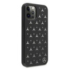 Mercedes MEHCP12MESPBK iPhone 12/12 Pro 6,1" czarny/black hardcase Silver Stars Pattern