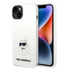 Karl Lagerfeld Silicone NFT Choupette - Etui iPhone 14 Plus (biały)