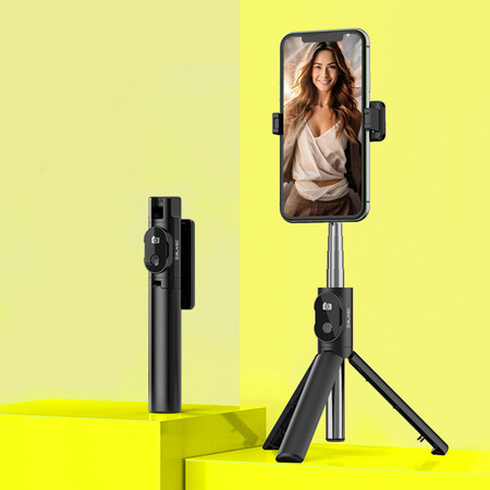 Blavec Selfie Stick Coco P02 tripod + pilot 0,7 metra (SSCP02-TRW07) biały