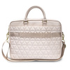 Guess Torba GUCB15QLPK 15" różowa/pink Quilted