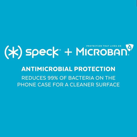 Speck Presidio Perfect-Clear - Etui iPhone SE 2020 / 8 / 7 z powłoką MICROBAN (Clear)