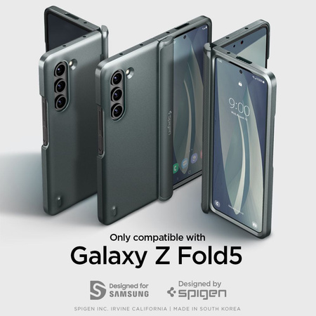 Spigen SLIM ARMOR PRO GALAXY Z Fold 5 ABYSS GRÜN