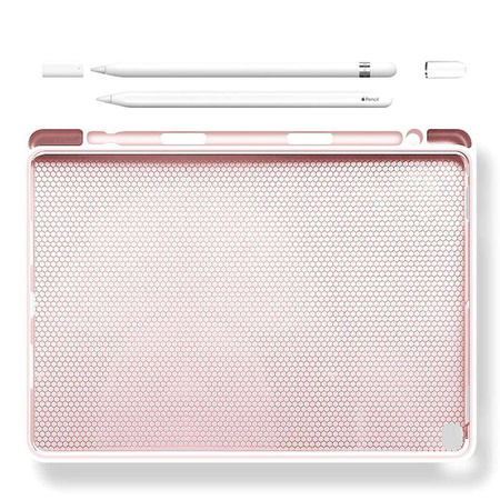 Schutzhülle IPAD 10,2" 2019 / 2020 / 2021 Tech-Protect SC Pen + Keyboard rosa