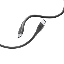 Cellularline Soft Cable - Kabel USB-C do USB-C 1.2 m (czarny)