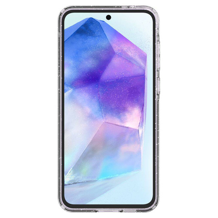 Etui SAMSUNG GALAXY A55 5G Spigen Liquid Crystal Glitter transparentne