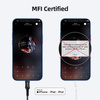 Acefast MFI Lightning audio cable - 3.5mm mini jack (female) 18cm, AUX gray (C1-05 deep space gray)